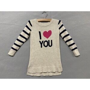 Baby Gap Toddler "I heart YOU" Sweater Dress - 2T